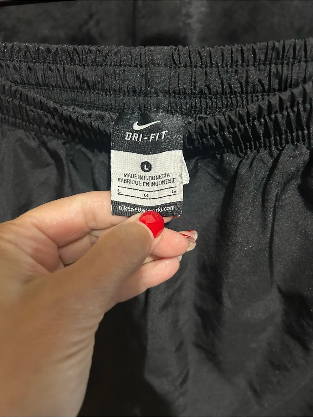 Nike Women’s Black and Yellow Athletic Running Shorts